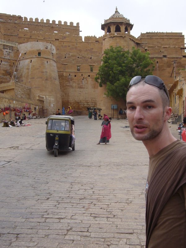 Travel - India - Rajasthan - Jaisalmer - The Red Fort - Heading into the Red Fort